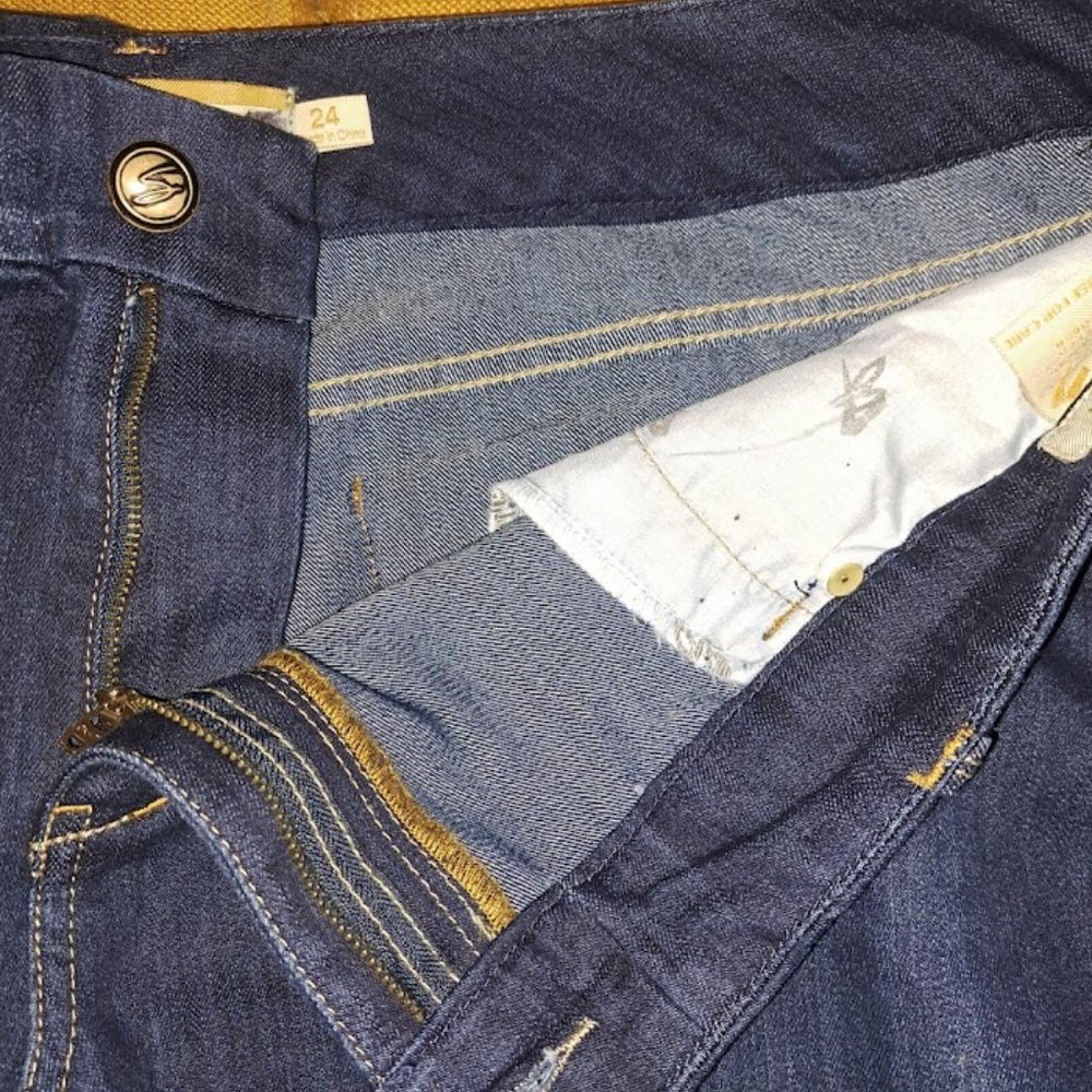Seven7 Thalia Luxe Bootcut blue jeans Size 24 - Picture 7 of 12
